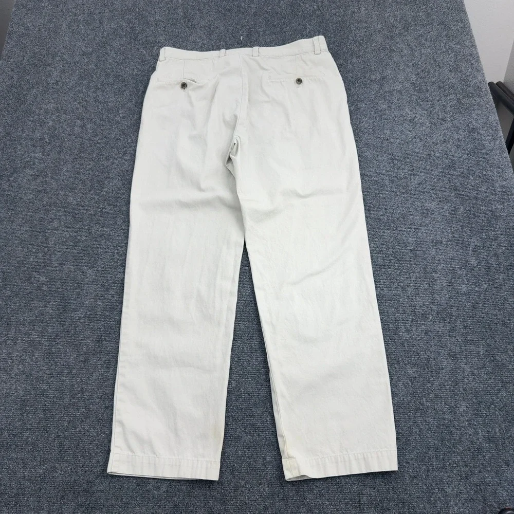 Brooks Brothers Pants Mens 33x30 Khaki Cotton Chinos Classic Preppy Style
